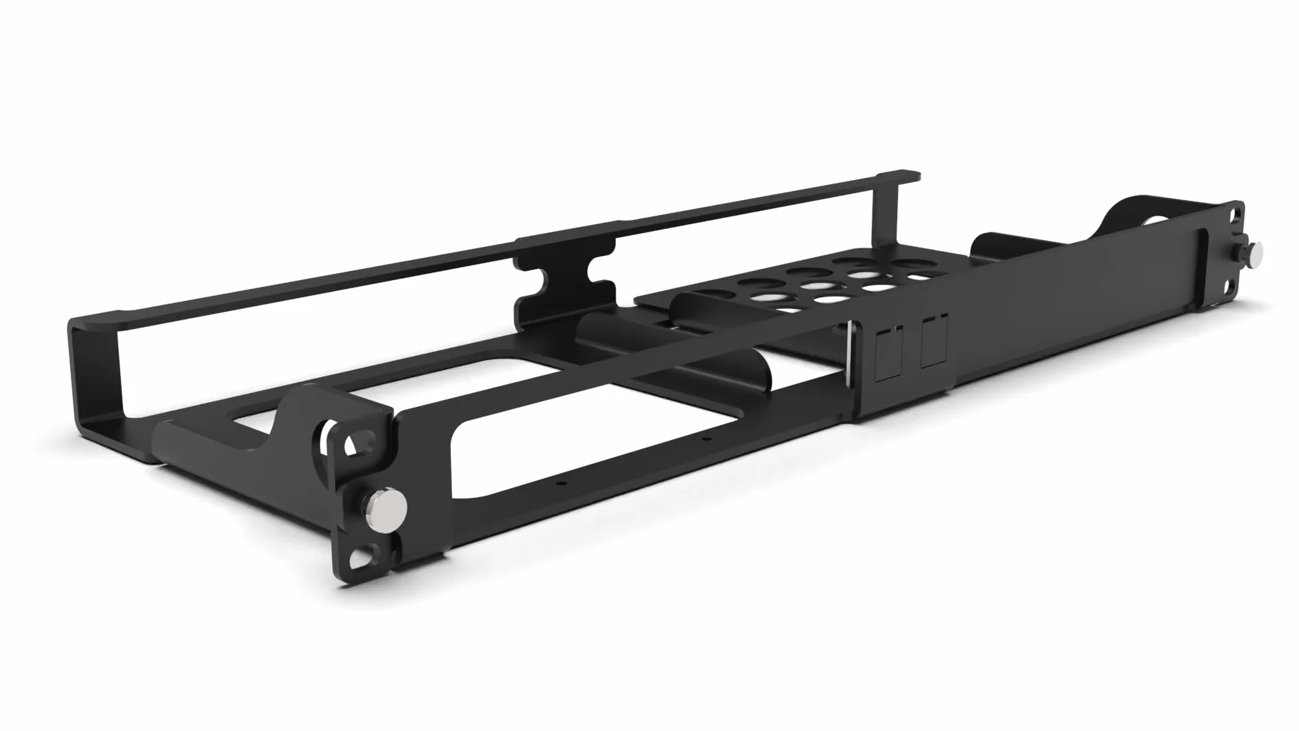 Support rack 1U 19" pour 2 HP mini