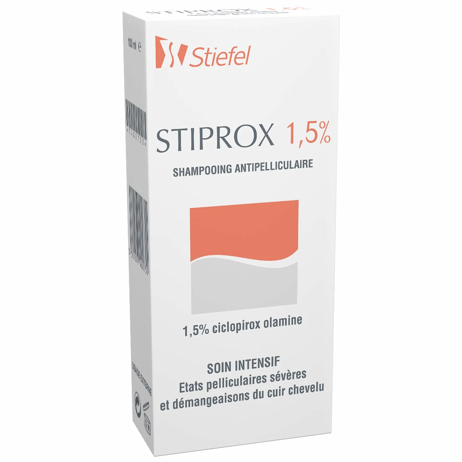 Stiprox Shampooing Antipelliculaire 1,5% Soin Intensif 100 ml
