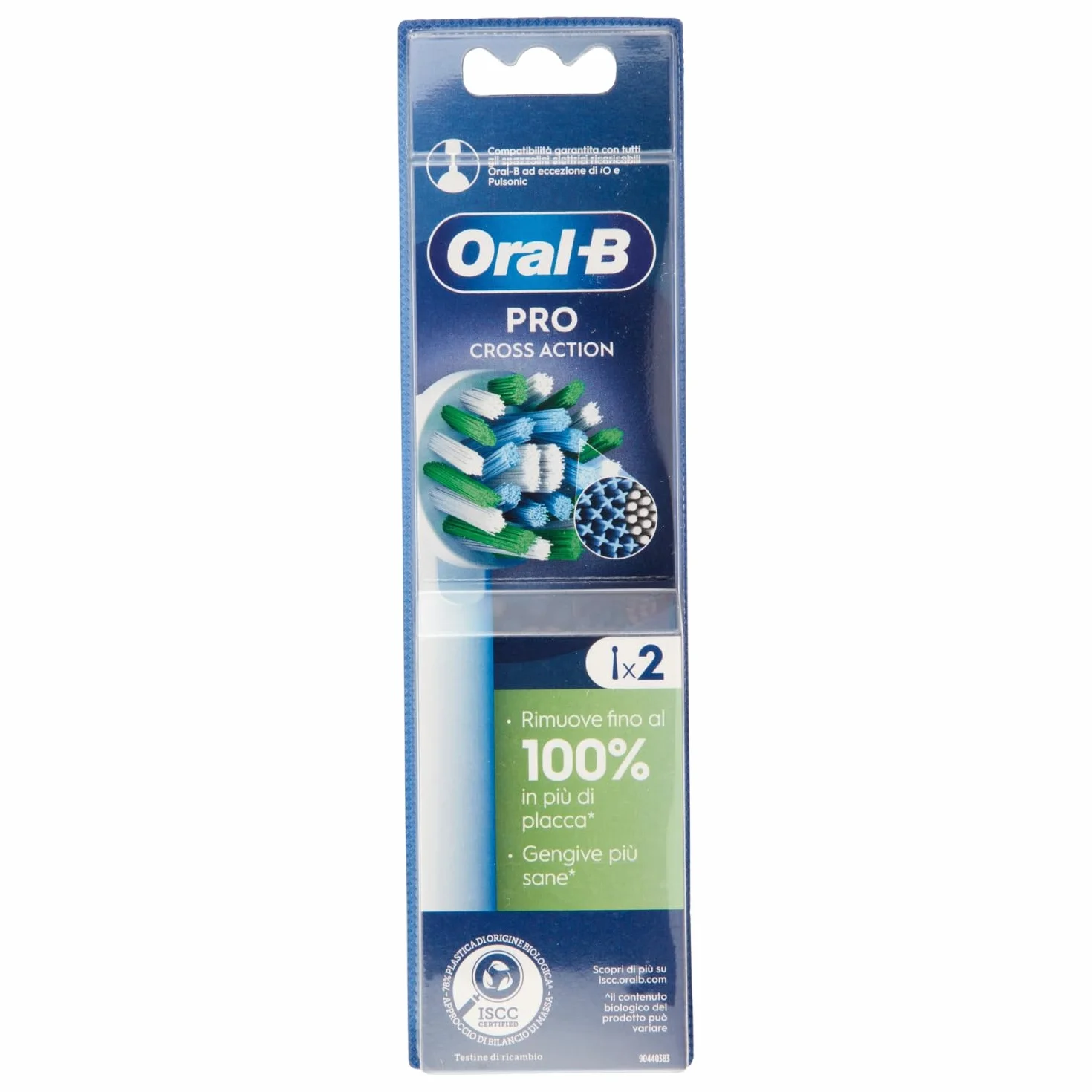 Oral-B Têtes de rechange Pro Cross Action 2 pcs