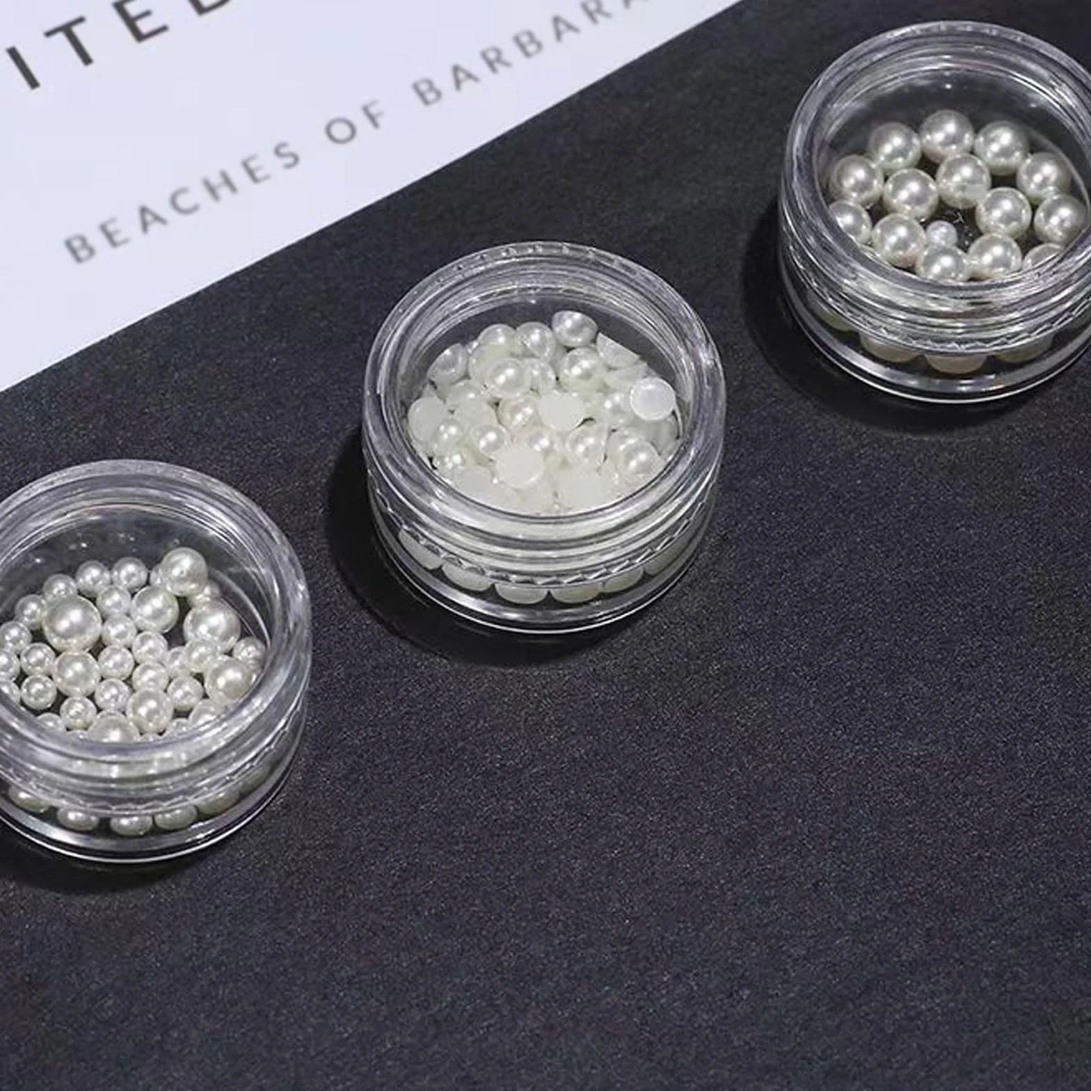 Pots Cosmétiques Vides en Plastique Clair 10g 10ml Lot de 10 pour Lotion Crème Maquillage