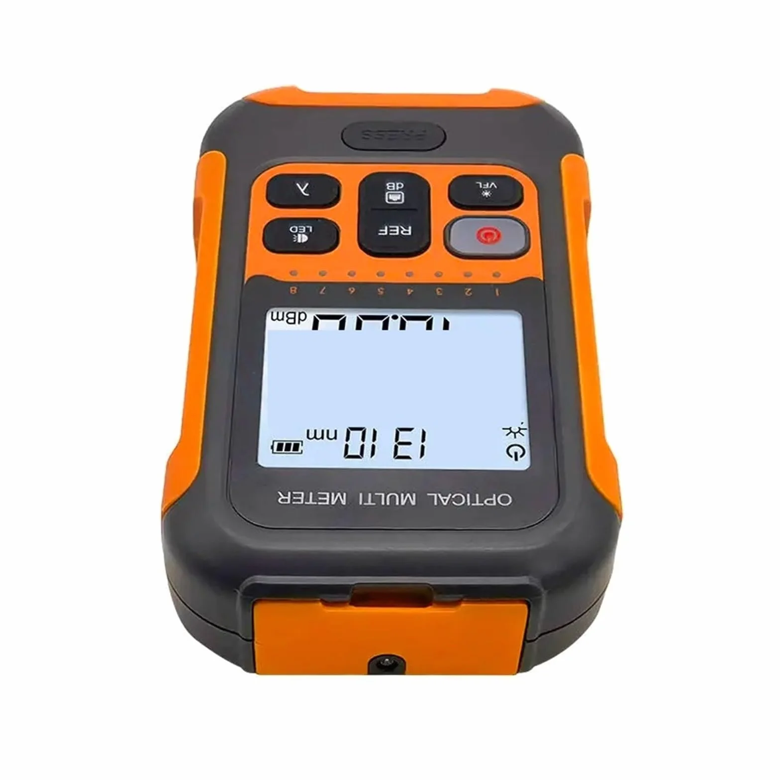 Testeur de fibre optique, Mini Compteur De Puissance Optique Personnalisé 4 En 1, Localisateur Visuel Défauts, Testeur Câble Réseau, Lumière LED OPM VFL 10/20/30/50MW(50MW)