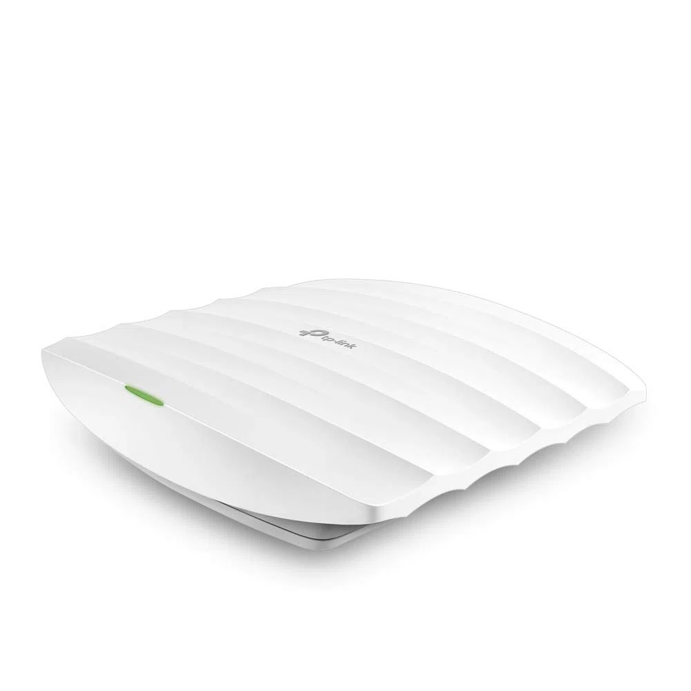 TP-Link Omada EAP225 Point d'accès WiFi 5 AC1350 planfonier, 2 Ports Ethernet Gigabit Support PoE+, Itinérance Transparente, Omada Mesh & PoE Switch 8-Port Gigabit, 4 PoE+ Ports up to 30 W