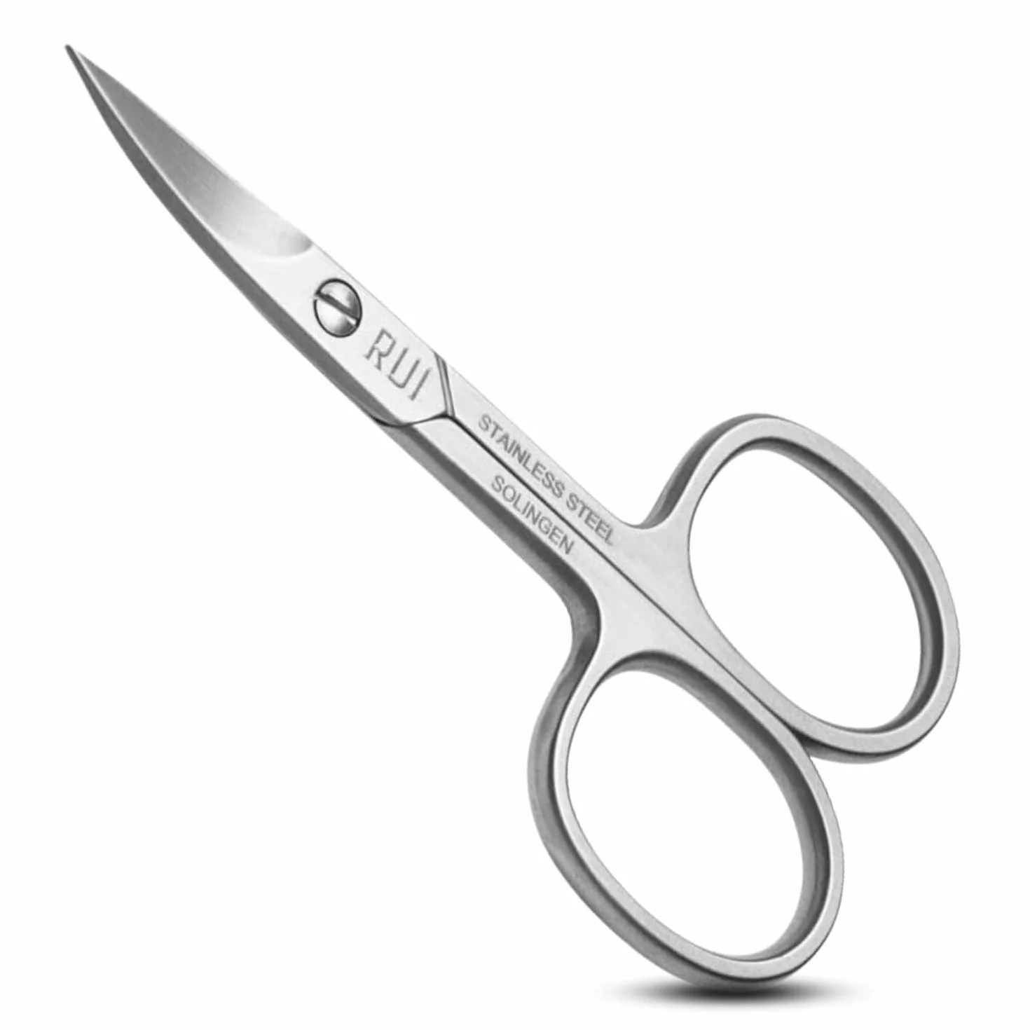Rui Smiths Ciseaux à ongles professionnels en acier inoxydable avec micro-dentelé et antidérapant