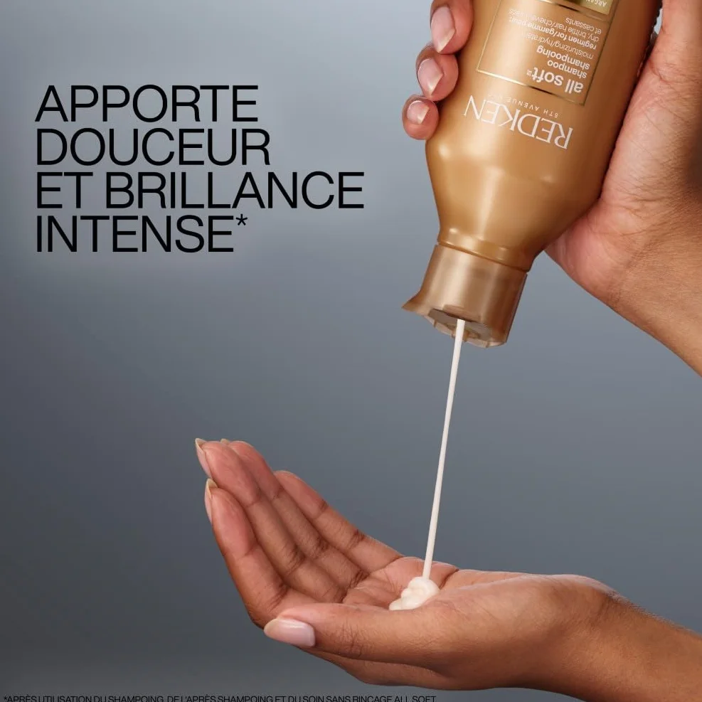 Redken All Soft Shampoing Hydratant Cheveux Secs 300ml