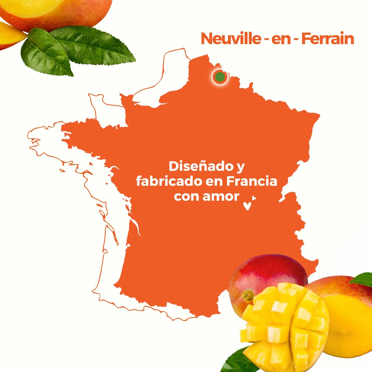 Corine de Farme Sels de Bain Harmony Mangue 1.3kg Sels Marins Aromatisés Dissolution Rapide Apaisants Relaxants