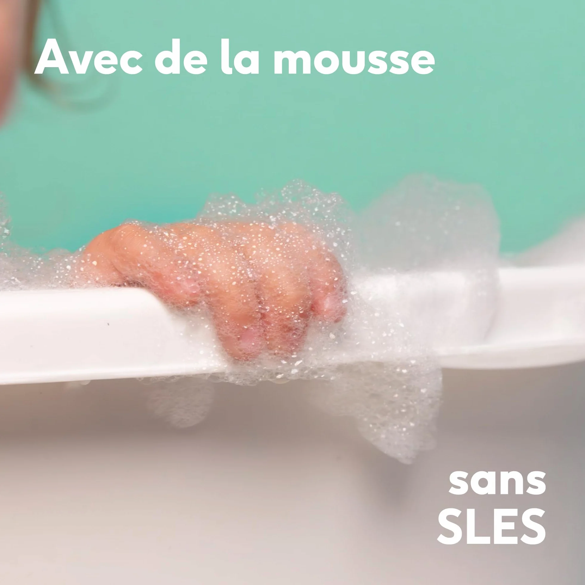 Naïf Bain moussant nourrissant recharge pour enfants à l'huile de coton 500 ml