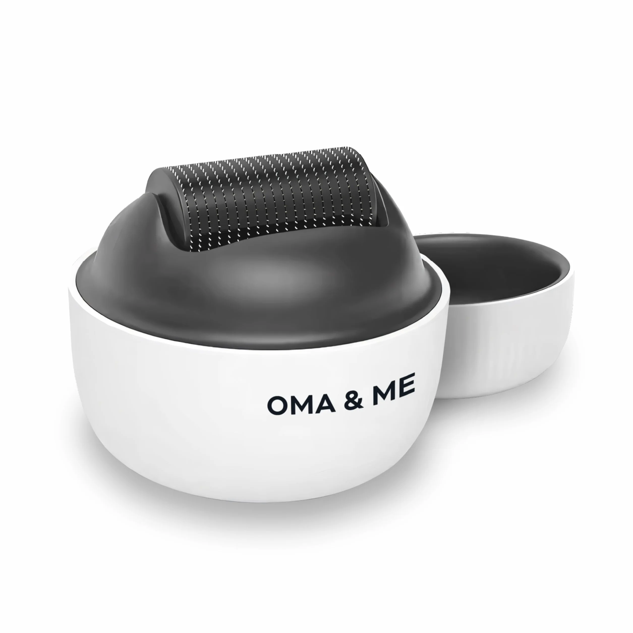 OMA & ME Derma Roller 0.5 mm Microneedling 1200 Micro-Aiguilles Stimule la Pousse des Cheveux