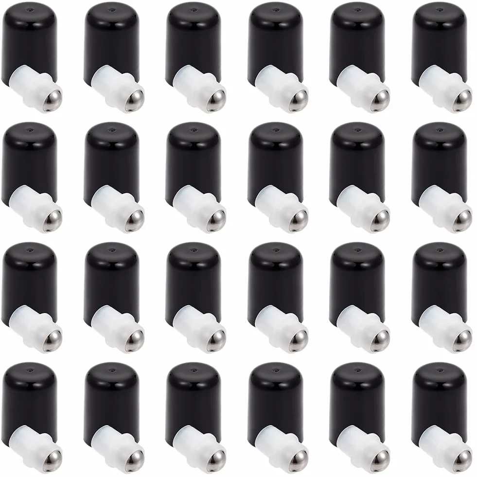 GORGECRAFT 24 kit D'Embouts à Bille pour Flacons D'Huiles Essentielles 9mm Acier Inoxydable
