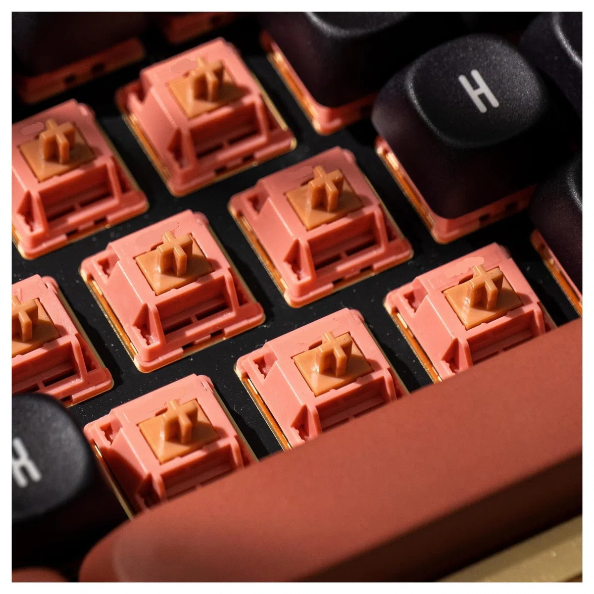 Commutateurs De Clavier Clavier mécanique à 5 Broches, Interrupteur linéaire 40gf, Faible Pas Profond (45 pièces) Touche Clavier