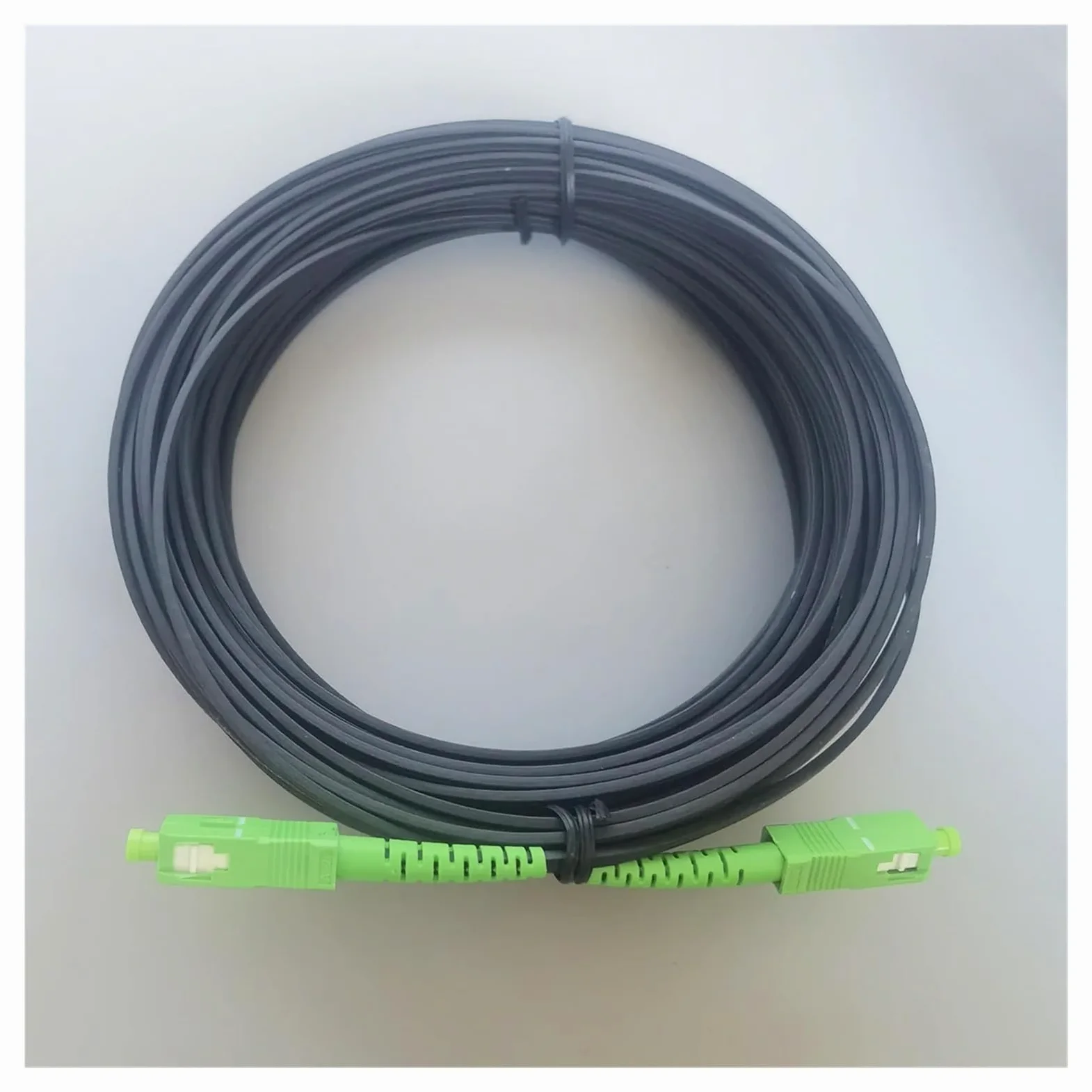 Cordon de raccordement à fibre optique monomode SC/APC vers SC/APC – Câble de dérivation intérieur de 10 M à 60 M, 1 pièce(50M)