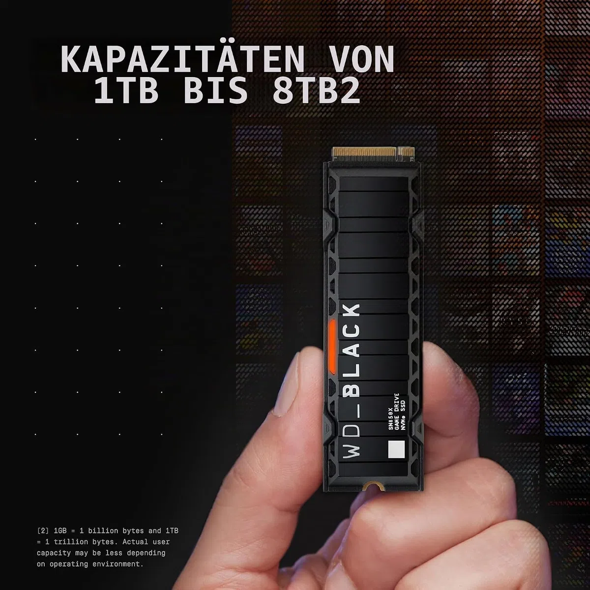 WD_Black SN850X 4To SSD Interne WDS400T2XHE NVMe M.2 2280 - PCIe 4.0 x4 NVMe (Reconditionné)