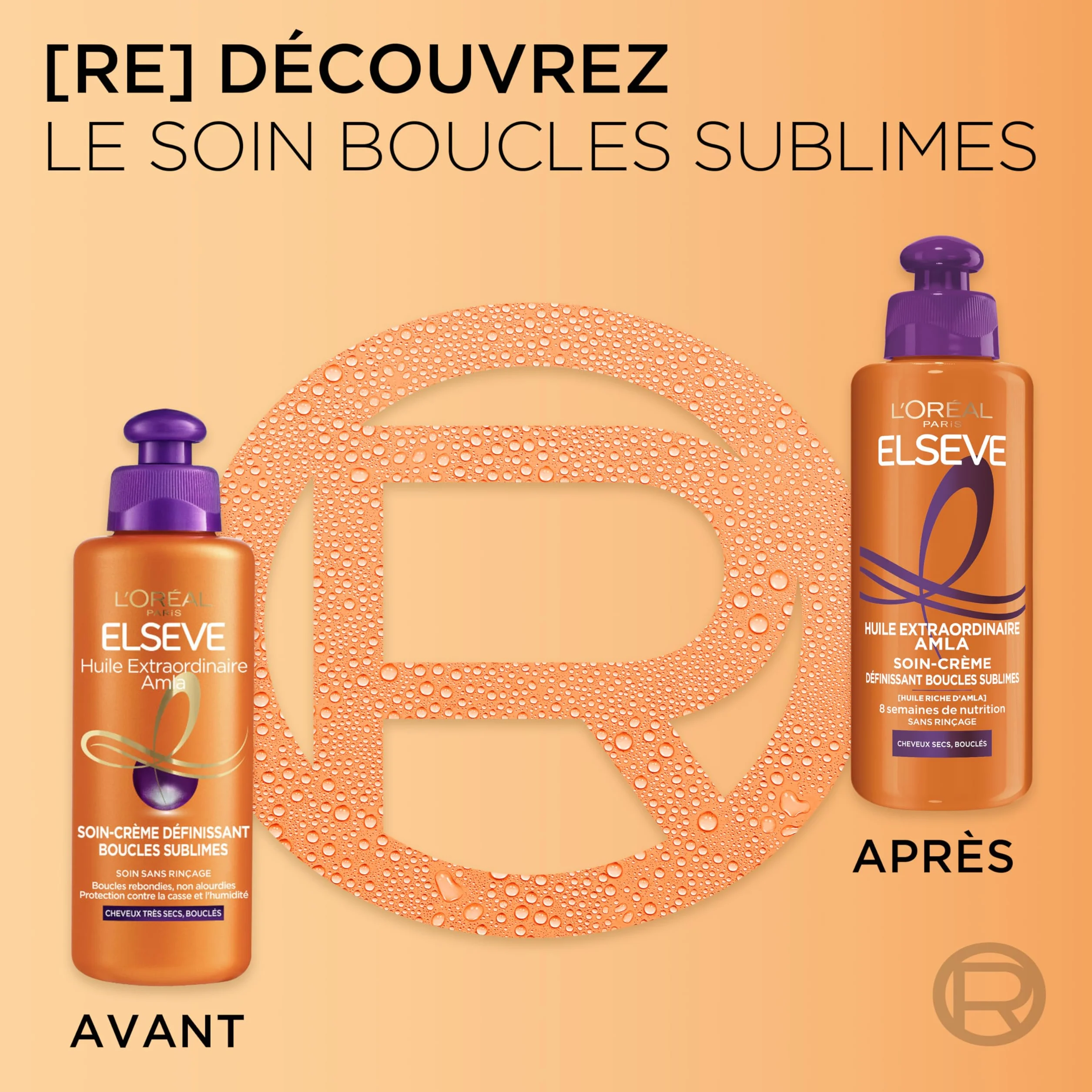 L'Oréal Paris Elseve Soin-Crème Définissant Cheveux Bouclés Huile Extraordinaire 200 ml