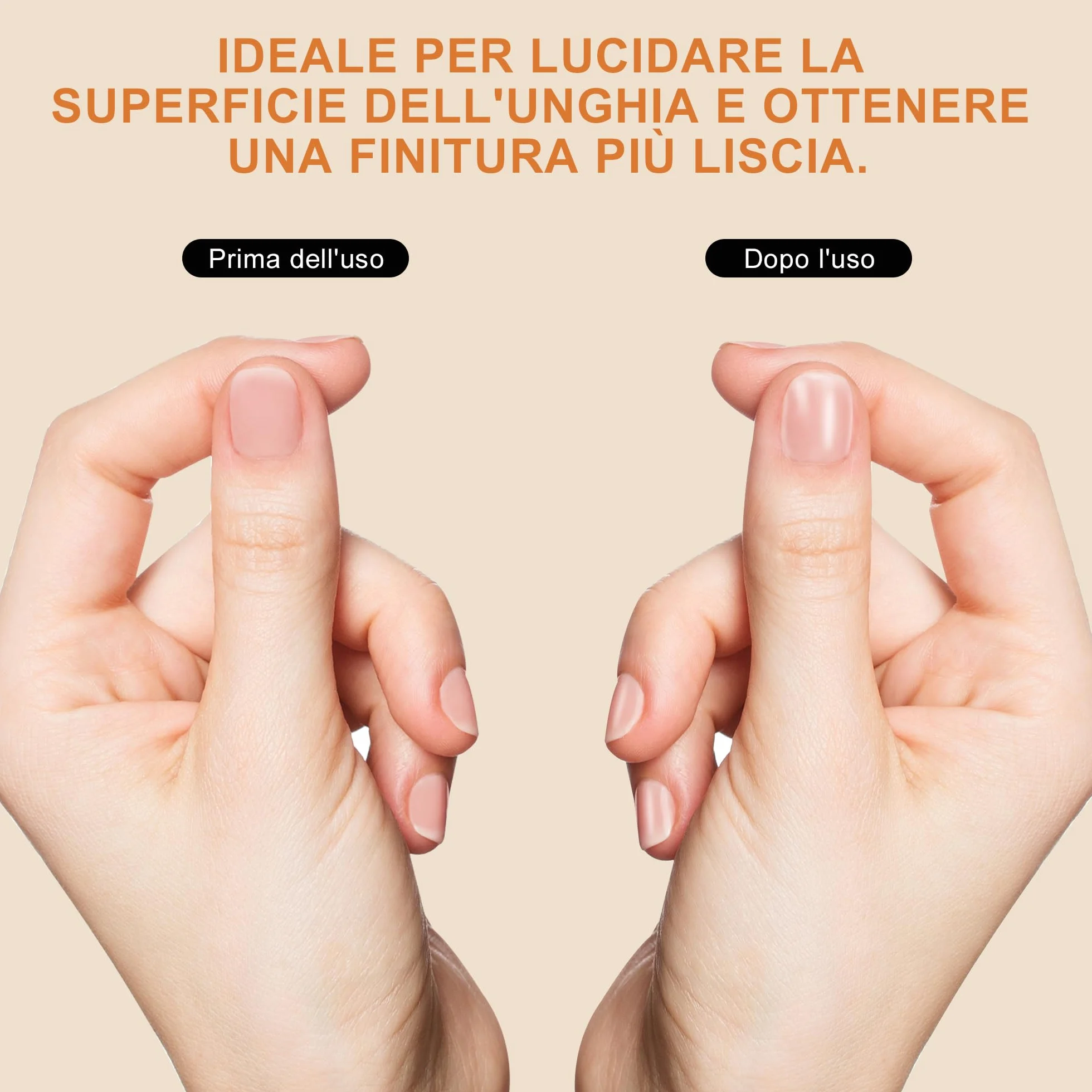 Elalove Lime à Ongles 4 Faces 10 Blocs Polissoirs Professionnels Réutilisable Manucure Pédicure