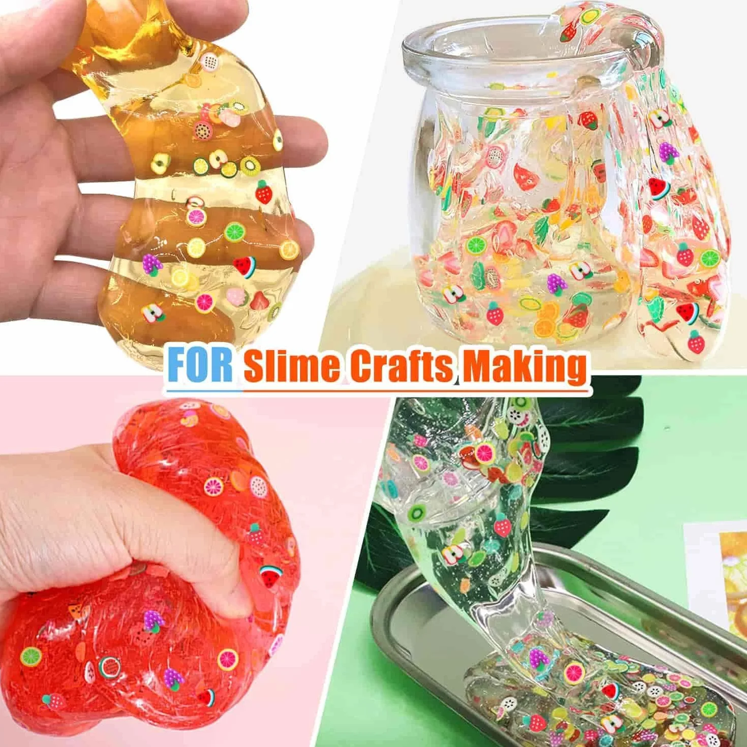 Nail Art Decorations Fruits Flakes Accessoires Manucure