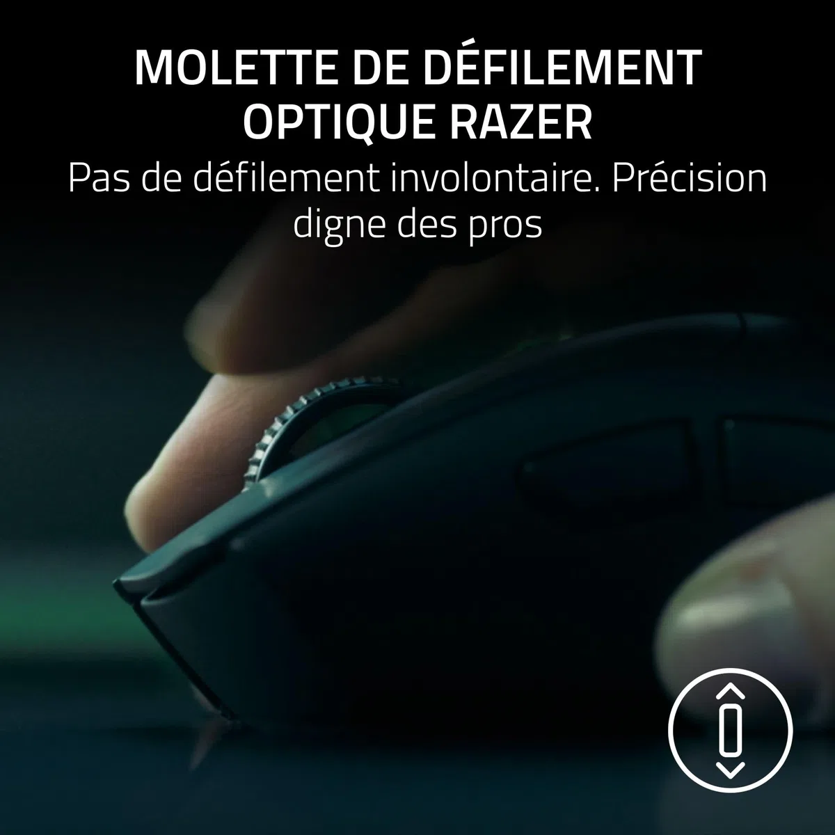 Razer DeathAdder V4 Pro NIKO Edition - Souris Esport sans Fil Ergonomique ultralégère - 57 g - 2,4 GHz Hyperspeed - Focus Pro 45K Sensor - 8K Hz Polling - Switches optiques Gen-4 - PC/Mac | NIKO