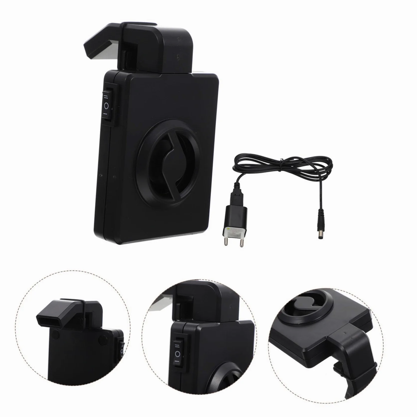 Veemoon 2 Pièces Ventilateur de Réfrigération pour Aquarium Ventilateur Ajustable pour Réservoir de Poissons Outil de Refroidissement Silencieux et Pratique