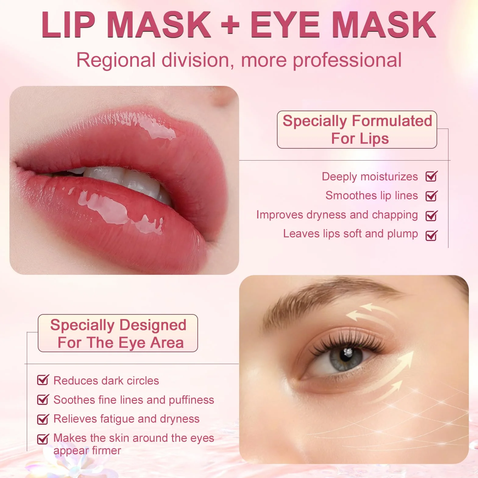 Coffret Soin Visage Femme 70 Pièces, Masque Visage, Crème Mains, Eye Patch, Stick Lèvres, Cadeau SPA Mariage