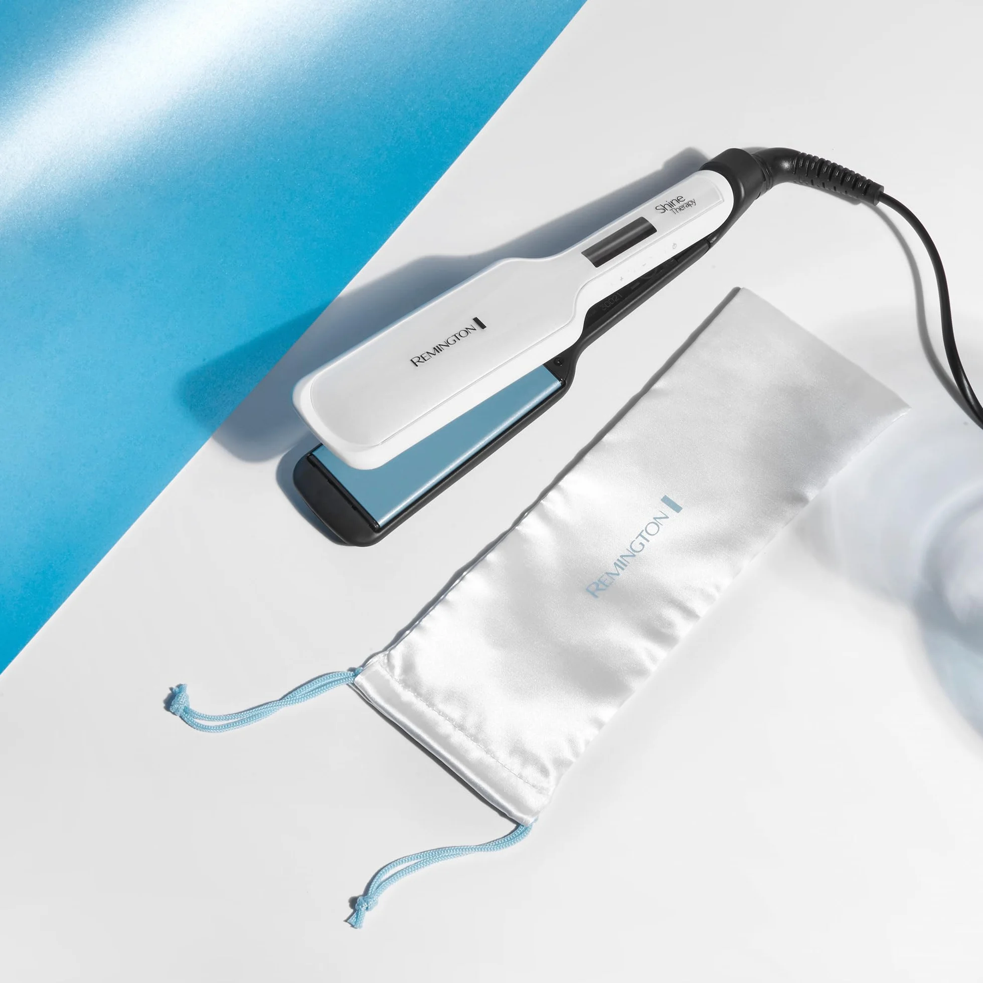 Remington Lisseur Cheveux Shine Therapy S8550 Plaques larges Céramique 150-230°C