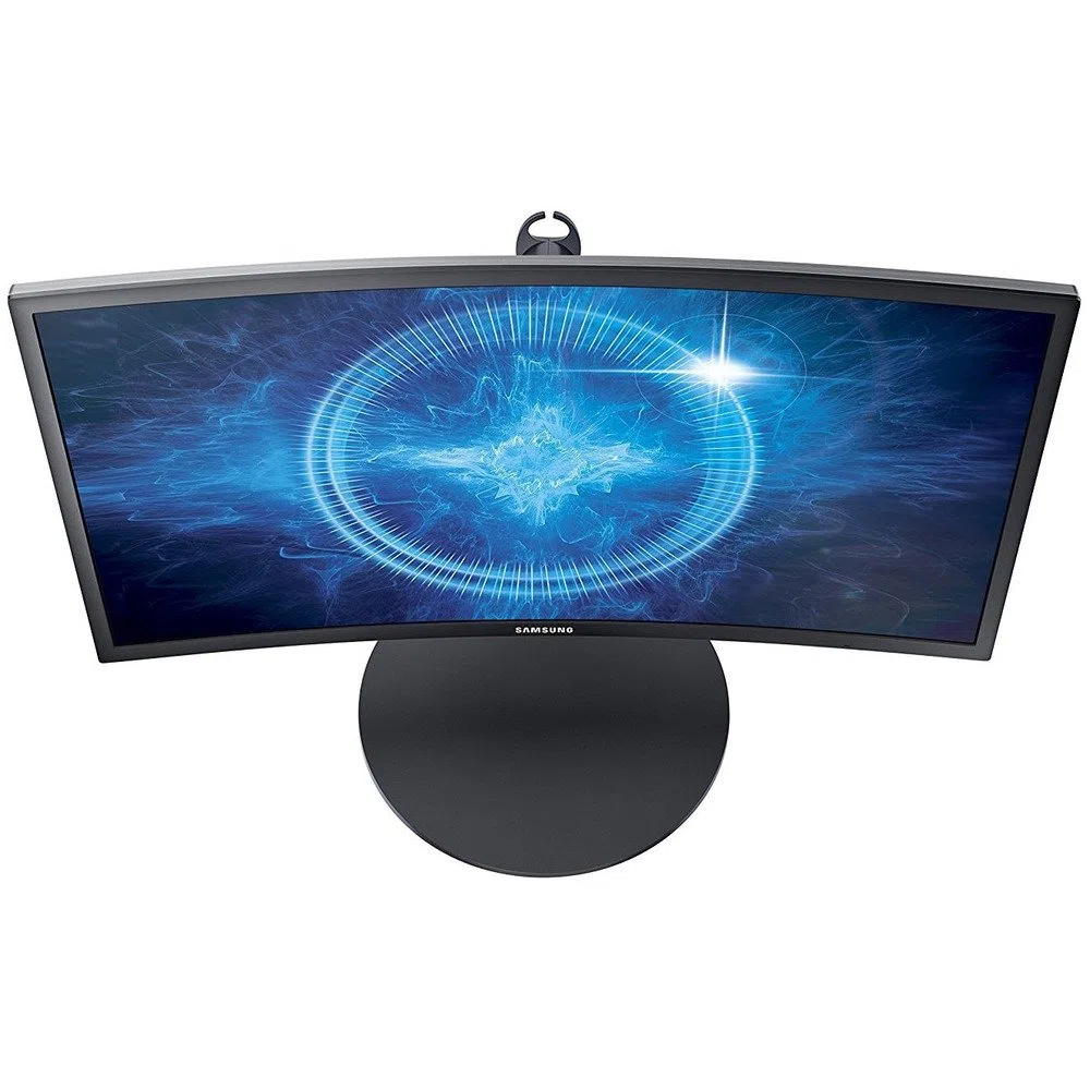 Samsung - C24FG70F - Ecran Incurvé Gaming - Dalle VA - 24 Pouces - (1920 x 1080, 1ms(MPRT), 16:9, 2 ports HDMI) - Bleu Foncé
