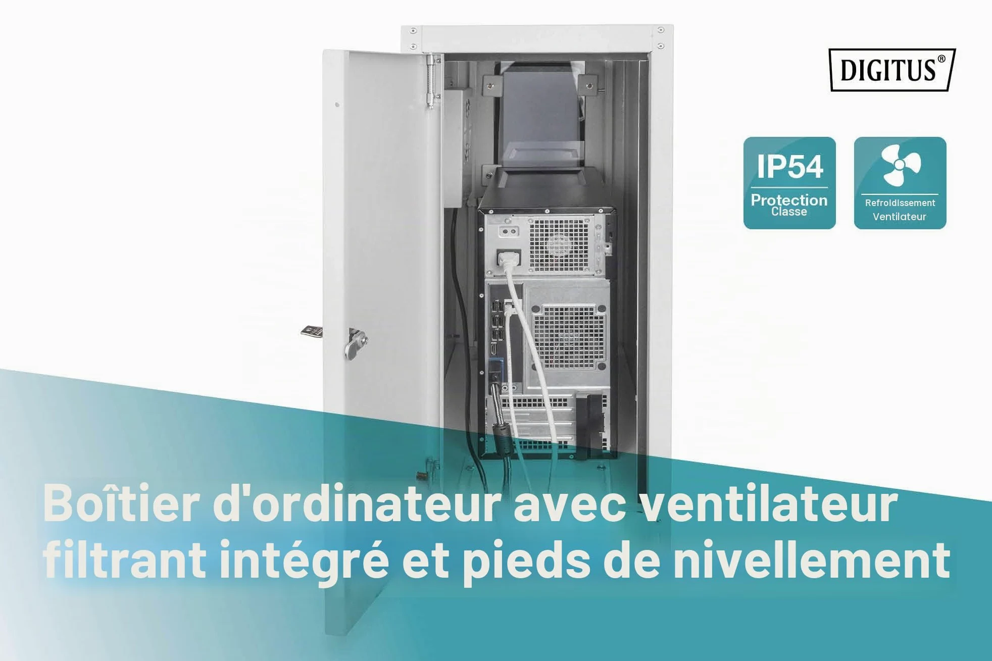 Digitus DN-Cc 9002 - Gestell - Grau, Ral 7035 (dN-Cc 9002)