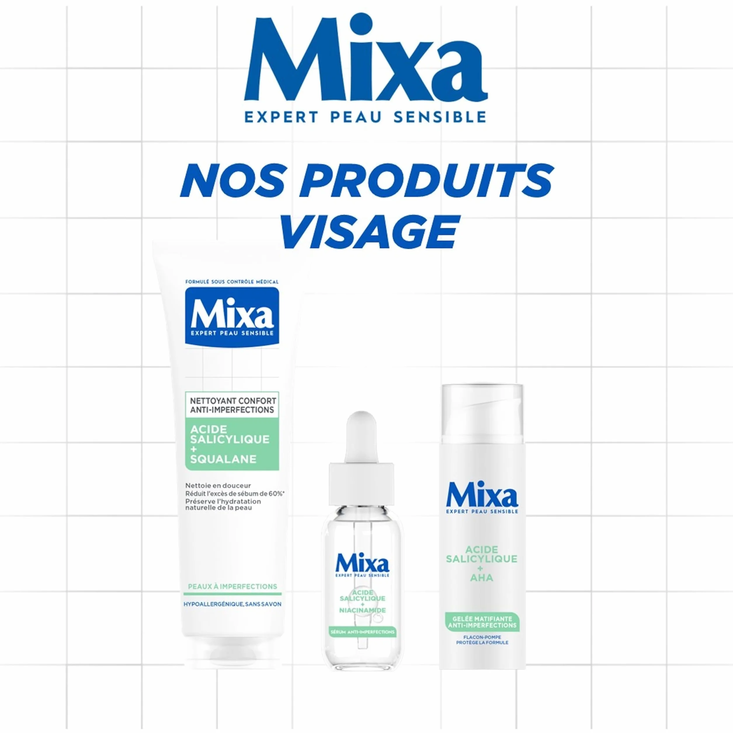 Mixa Expert Peau Sensible Eau Micellaire Physiologique 400 ml