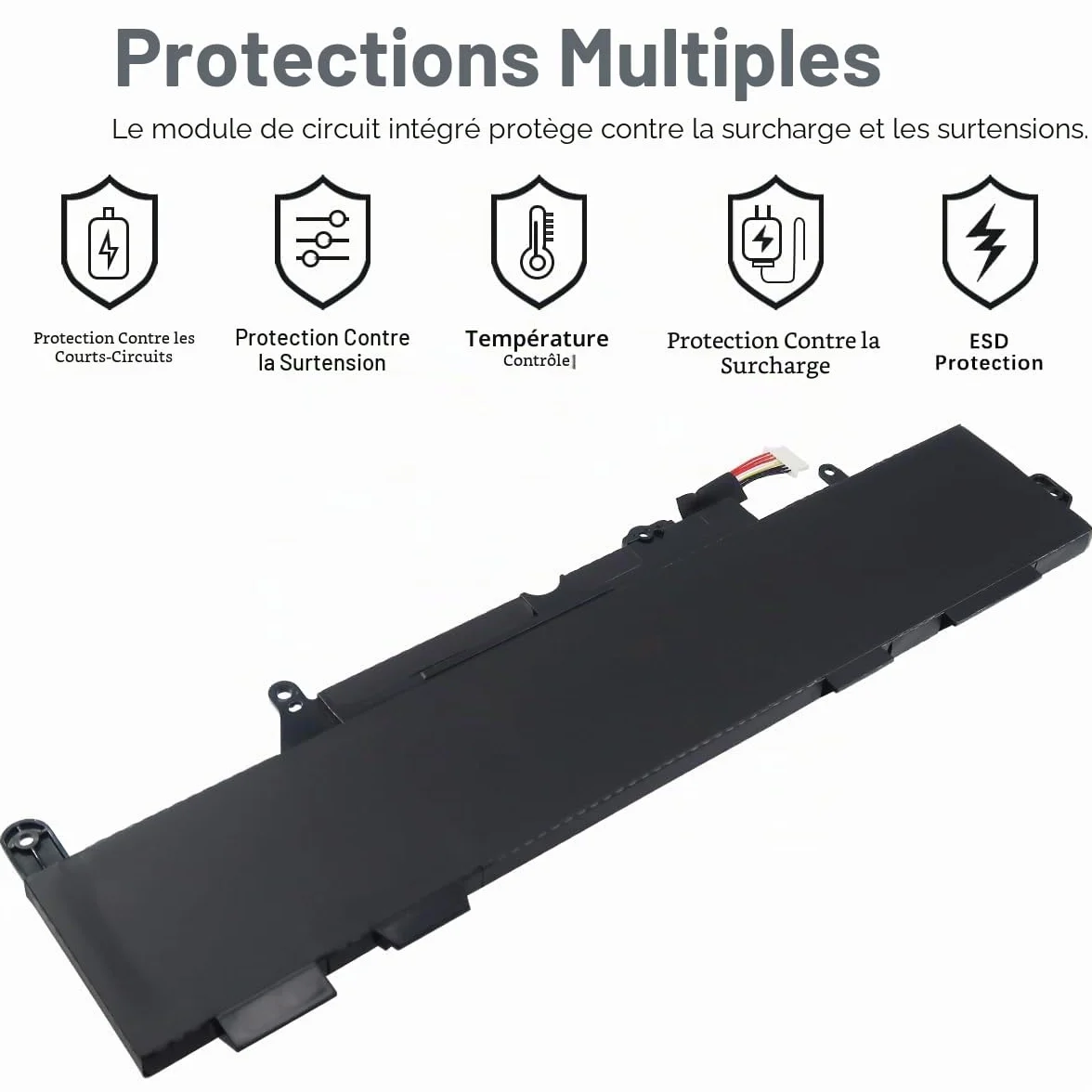 Batterie pour HP EliteBook 830 840 G5 G6 Série 735 745 G5 G6 933321-855 933321-852 932823-171 932823-271 932823-421