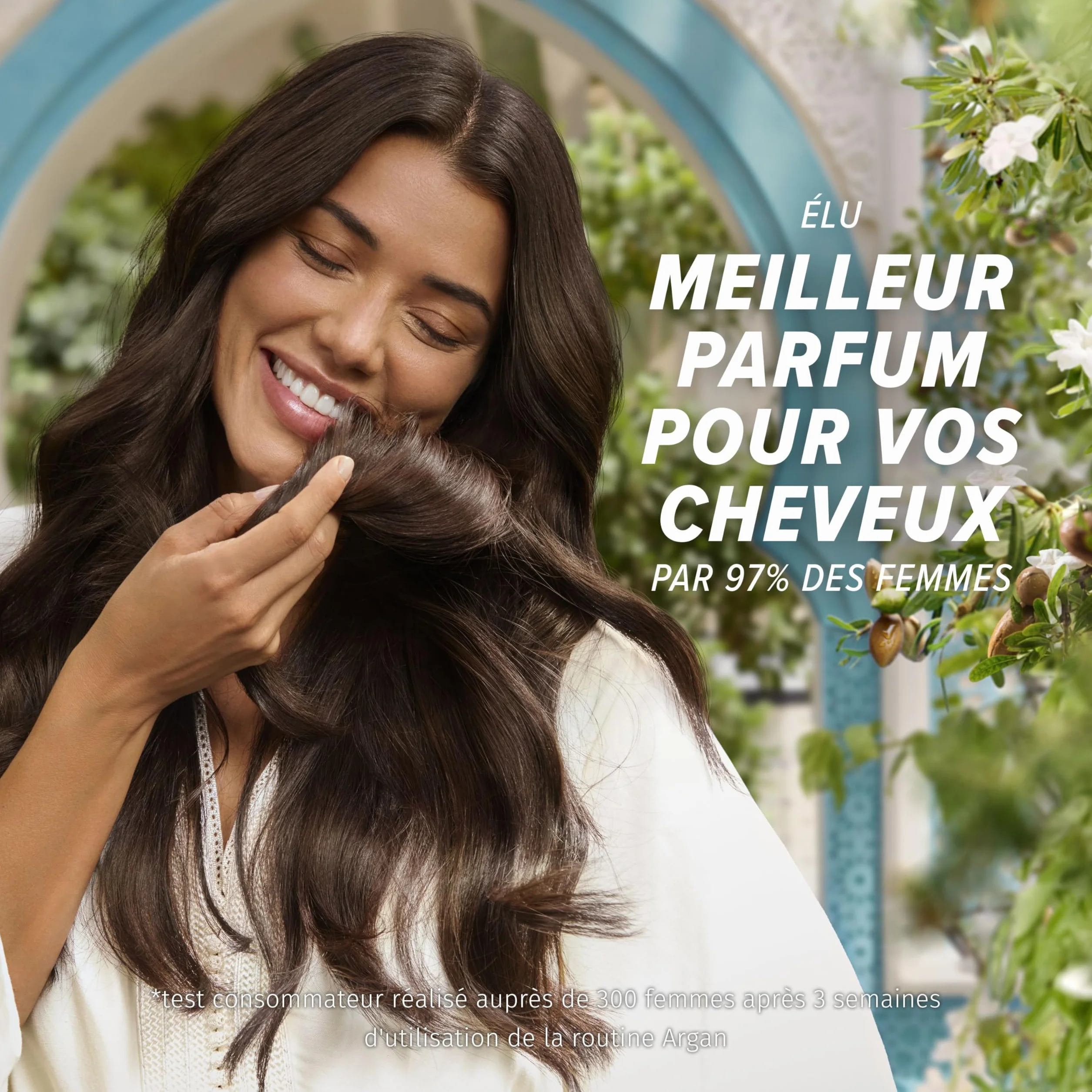 Herbal Essences Huile Élixir Réparation Intense Huile D'Argan Du Maroc 95ml Pour Cheveux Lisses Et Brillants