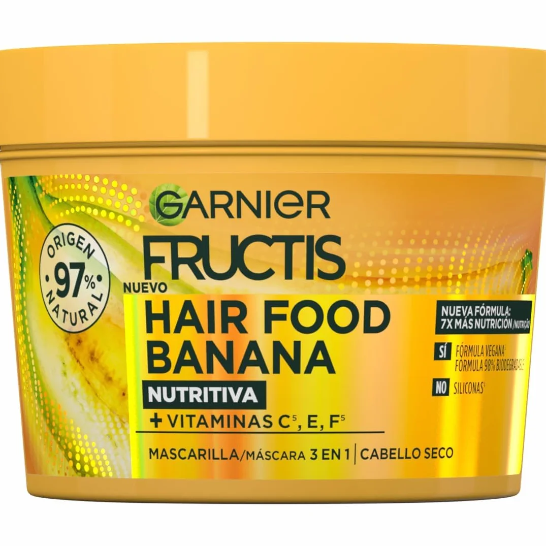 FRUCTIS HAIR FOOD banana mask ultra nutritiva 390 ml