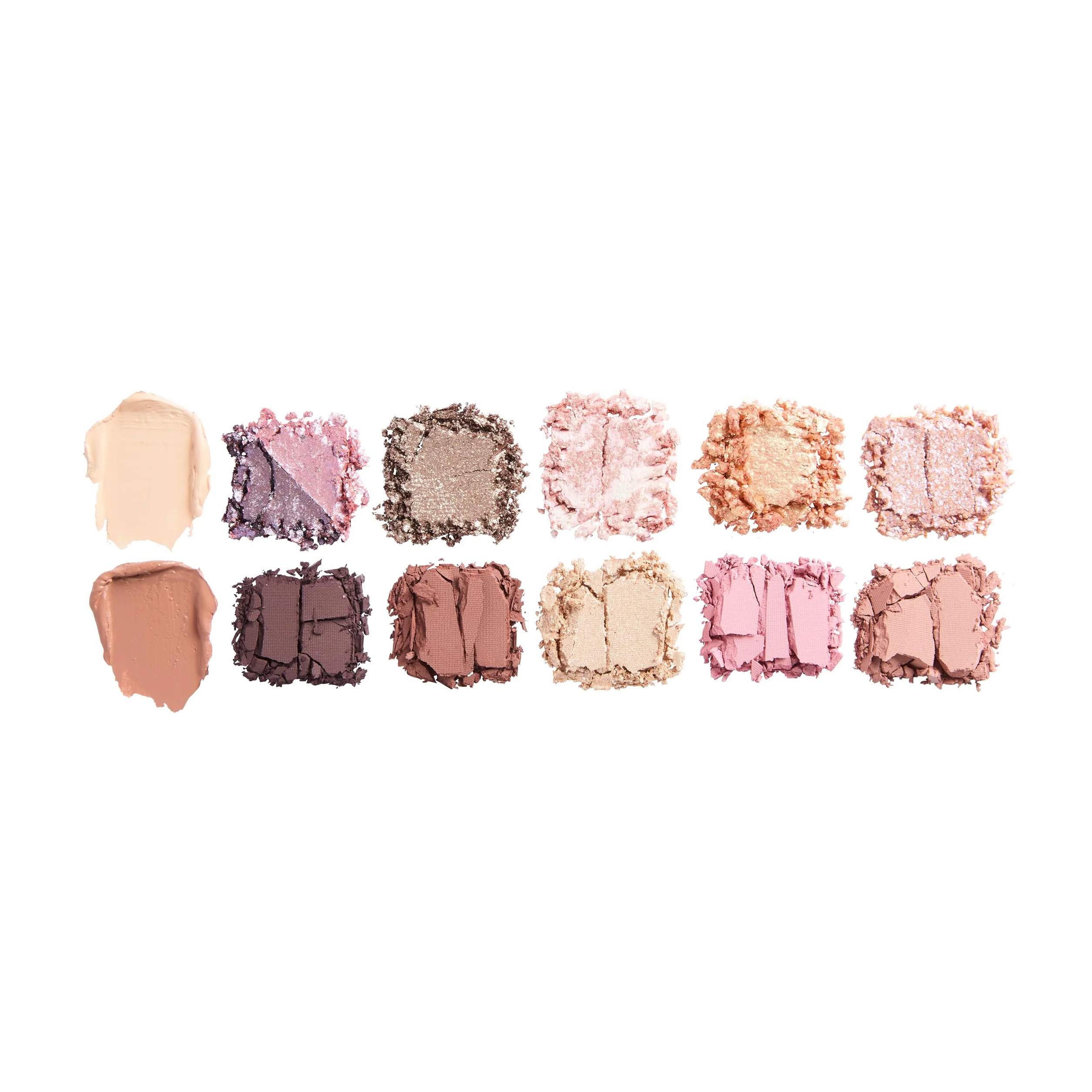 Makeup Revolution Palette d'Ombres à Paupières The True Icon Bronze 12 Teintes Mélangeables
