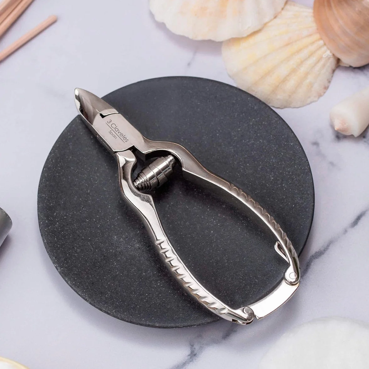Pinces à ongles 3 Claveles 12135 inoxydable 11.5 cm
