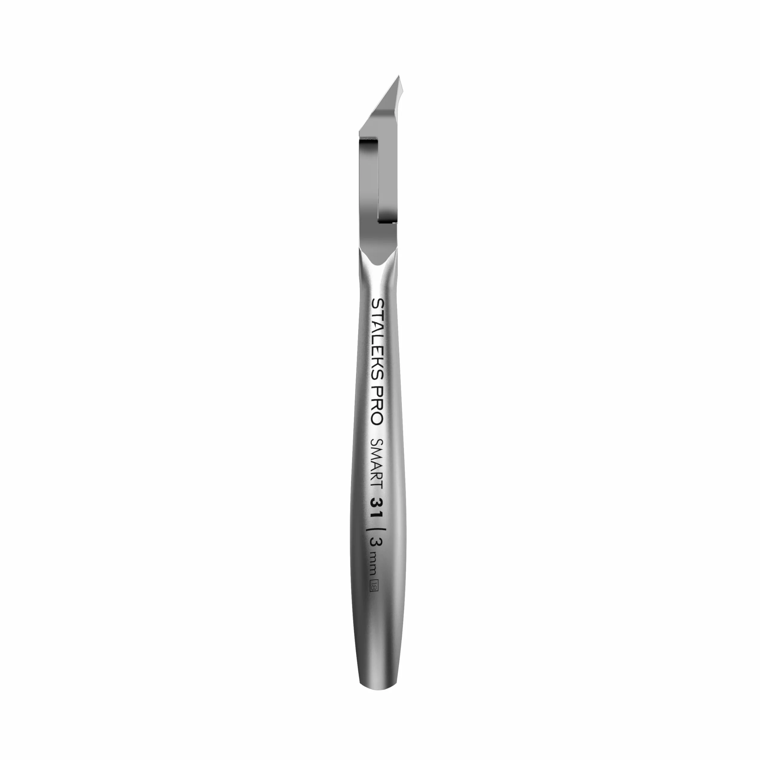 Pince professionnelle pour cuticules 3 mm Acier inoxydable STALEKS PRO Natury Nails Smart 30-3mm