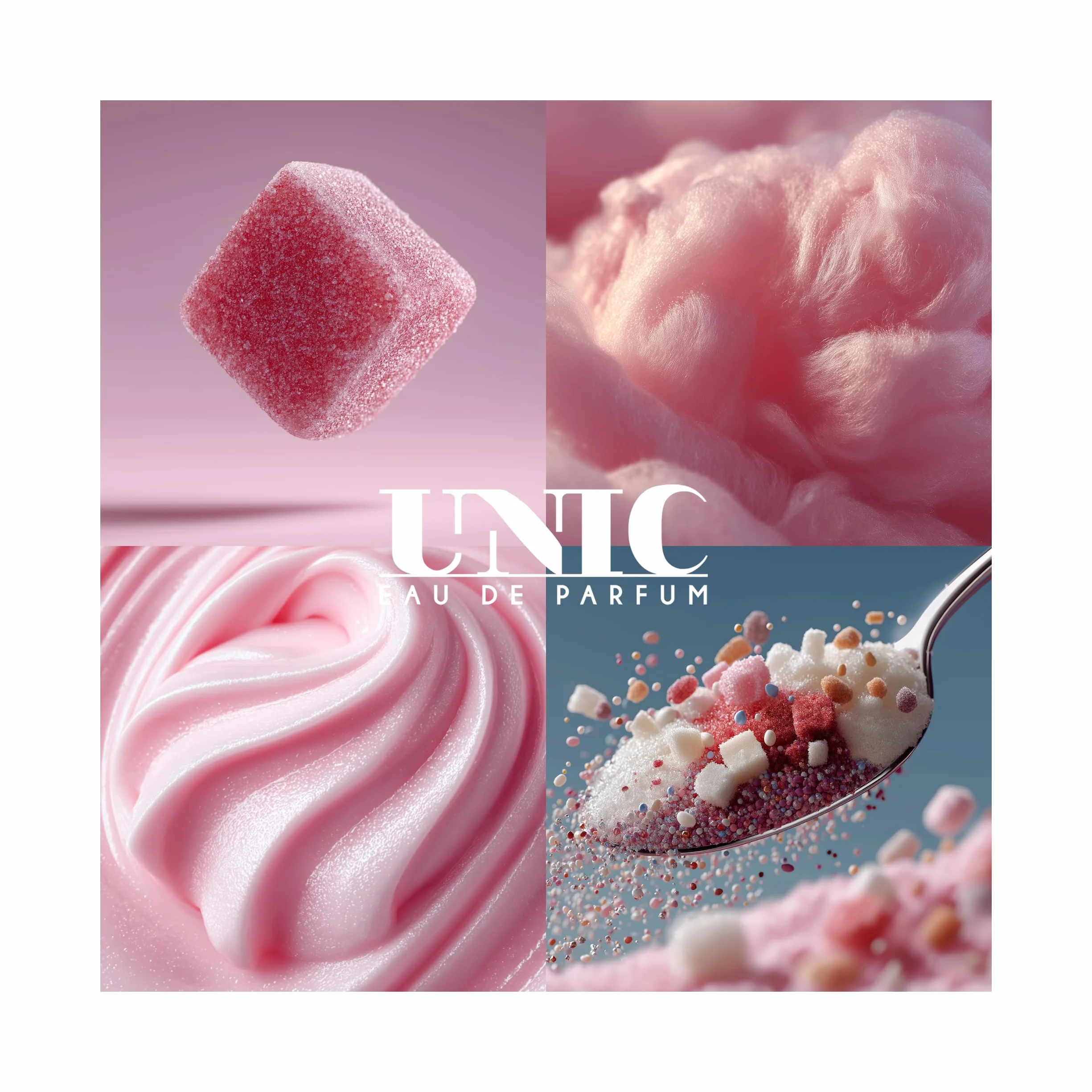 DUO UNIC Parfum pour Cheveux Sugar Delight 2 x 50 ml Brume Capillaire Fabrication Française