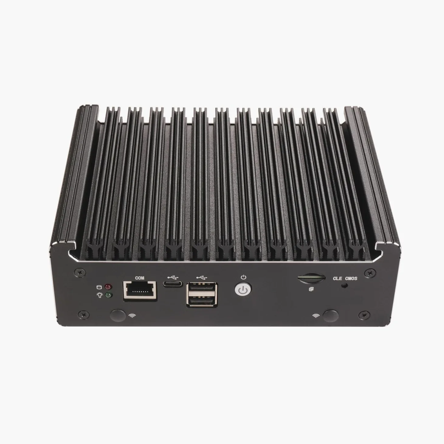Micro Firewall Appliance, Mini PC, PFSense, Mikrotik, OPNsense, VPN, Router PC, Pentium Gold 4417U, RS52, 4 x 2.5GbE LAN, COM, Type-C, HDMI, DP, SIM Slot, 0 RAM, 0 Storage, Barebone No System