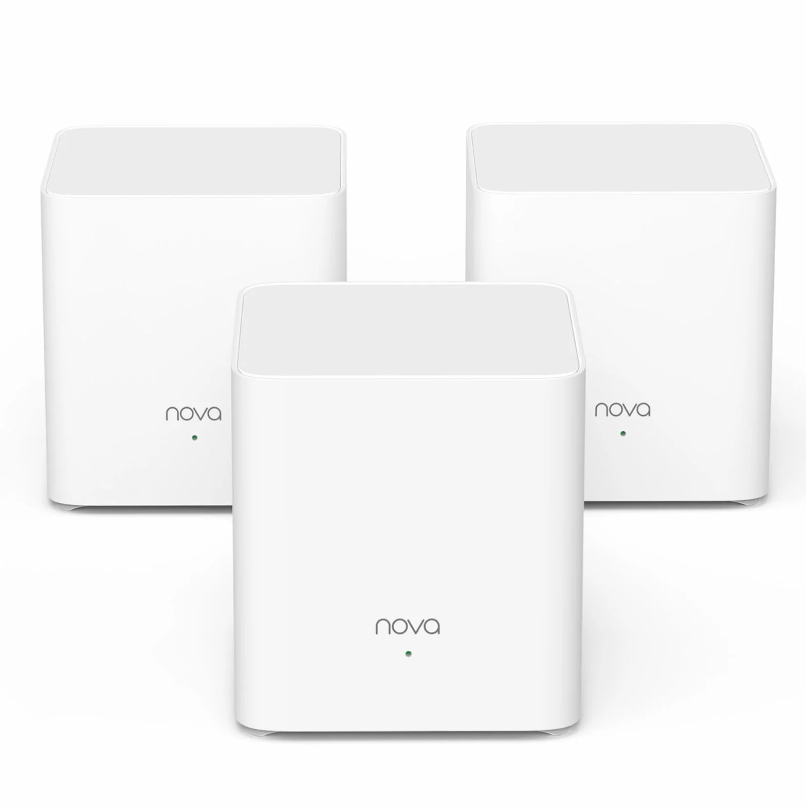 Tenda Nova Mesh MX3 (3 Packs) Système WiFi 6 Mesh AX1500 Routeur Double Bande Couverture 270㎡