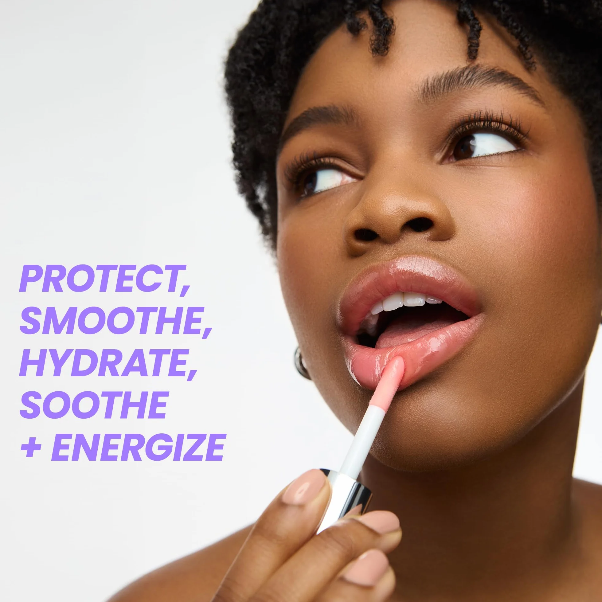Wonderskin Lip Rehab Huile à lèvres teintée Hydratante Nourrissante Non-collante Teint corail rose