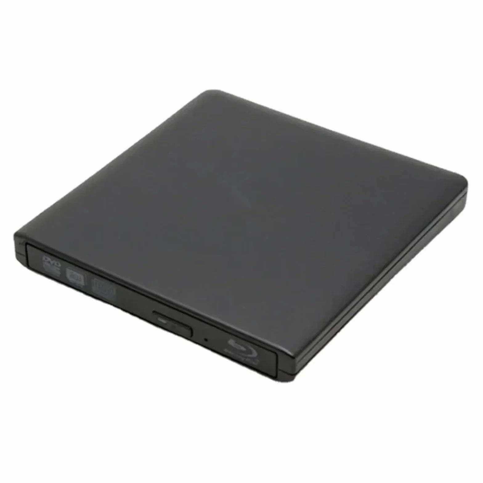 Graveur Blu-Ray UHD 4K USB 3.0 Externe, Lecteur/graveur DVD Optique, Lecteur Blu-Ray 3D Rapide et Pratique(Silver,4K Burning)