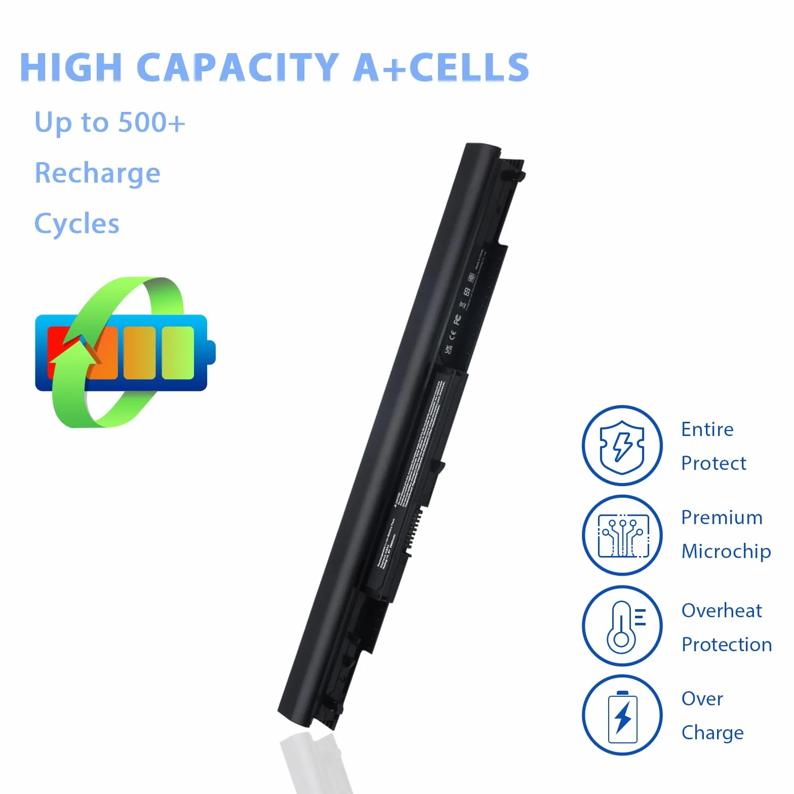 Batterie Compatible HP 807957-001 HSTNN-IB7B/LB6V 250 255 240 G4 G5 340 346 348 G3
