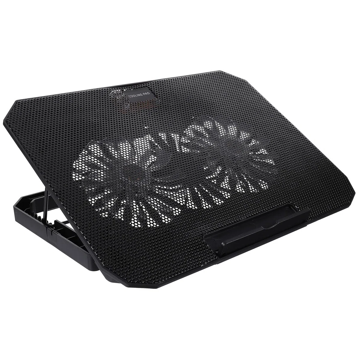 Ipetboom Refroidisseur USB pour Ordinateur Portable 14-156 Pouces Support Ventilé en ABS Léger 4 Vitesses Réglables Radiateur Silencieux Portable Bureau