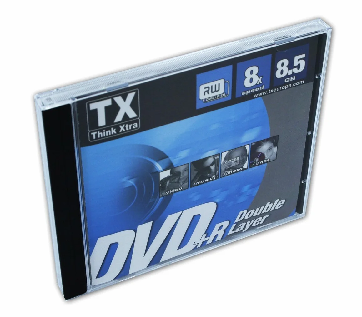 DVD+R Double Couche 8x8,5 GB Jewe Case Pz.1