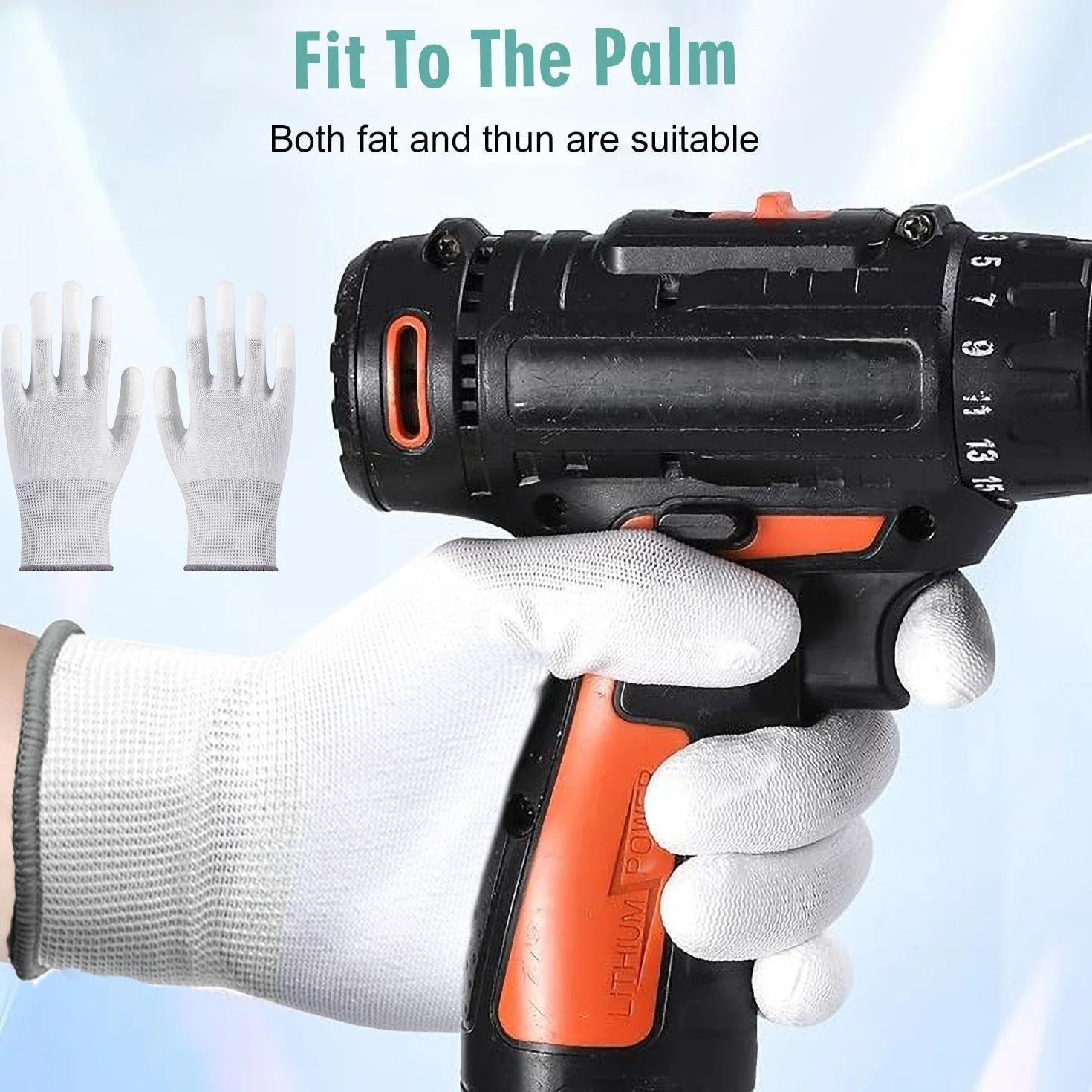 Gants Anti-Brûlure Résistants à la Chaleur pour Coiffage, Fer à Friser et Outils de Coiffage - 3 Paires