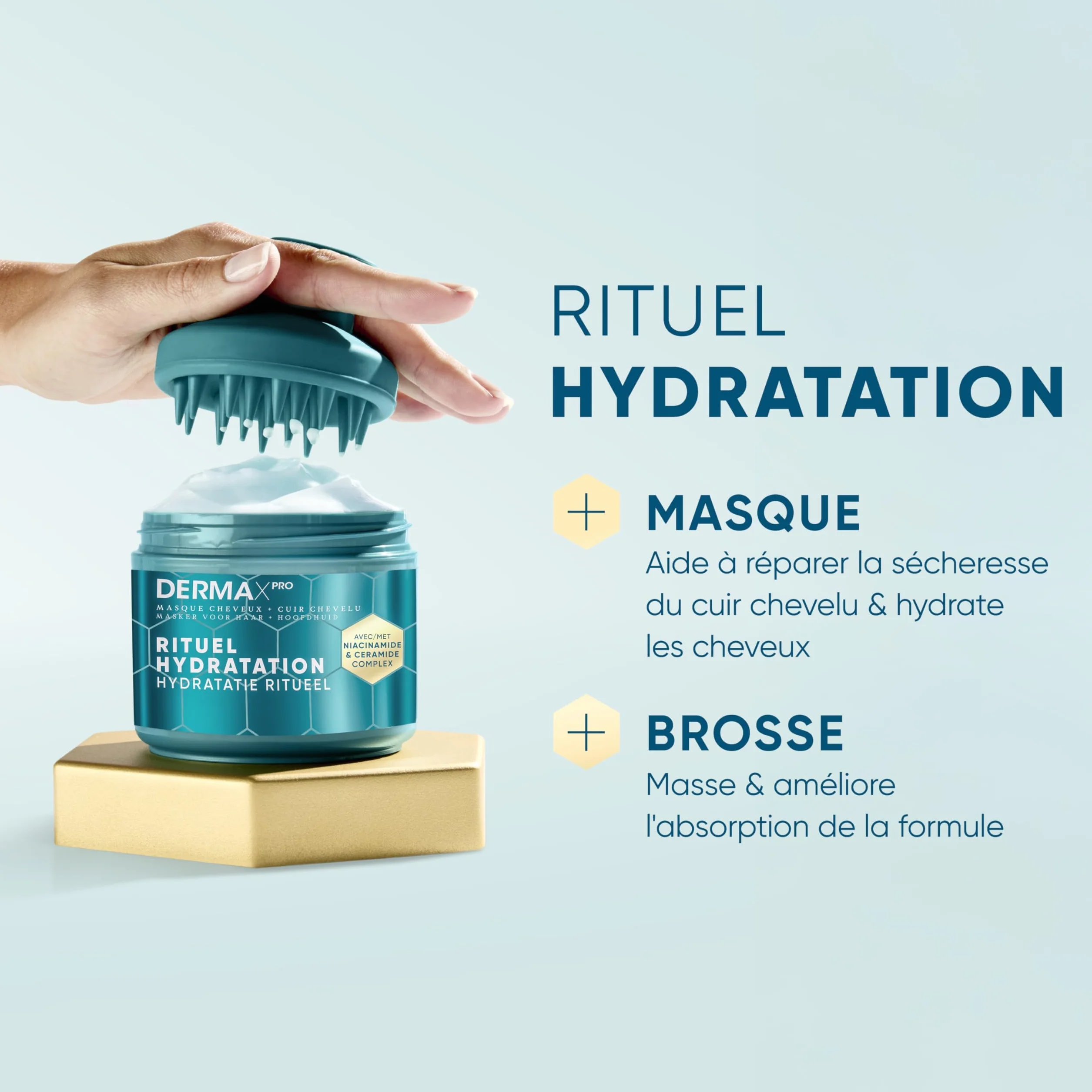 Head & Shoulders DermaXPro Rituel Hydratant Masque Cuir Chevelu Et Cheveux 300ml