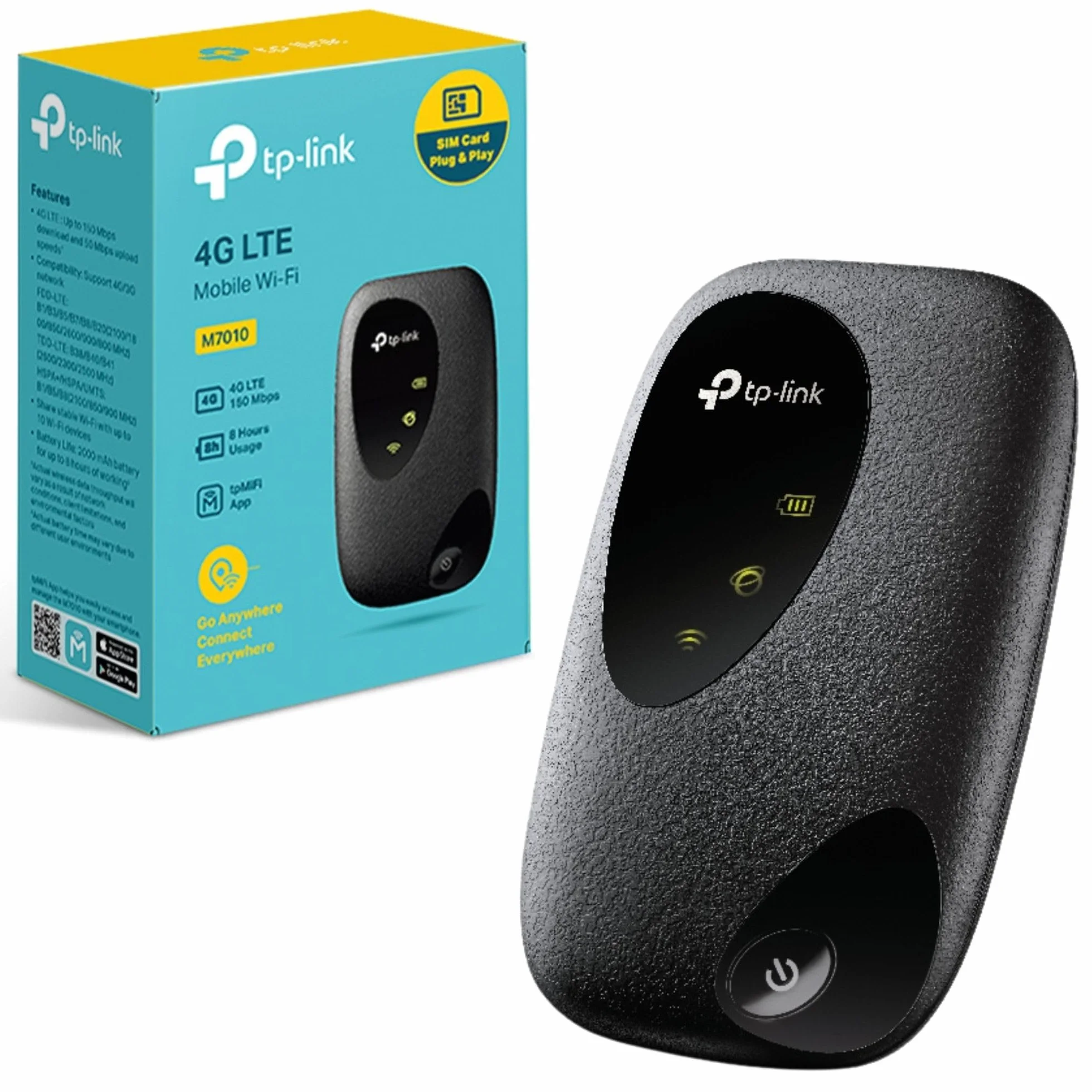 TP-Link M7010 4G LTE routeur WiFi portable hotspot mobile jusqu'à 10 partage