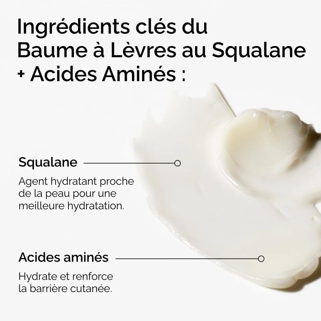 The Ordinary Baume à Lèvres au Squalane + Acides Aminés 15 ml
