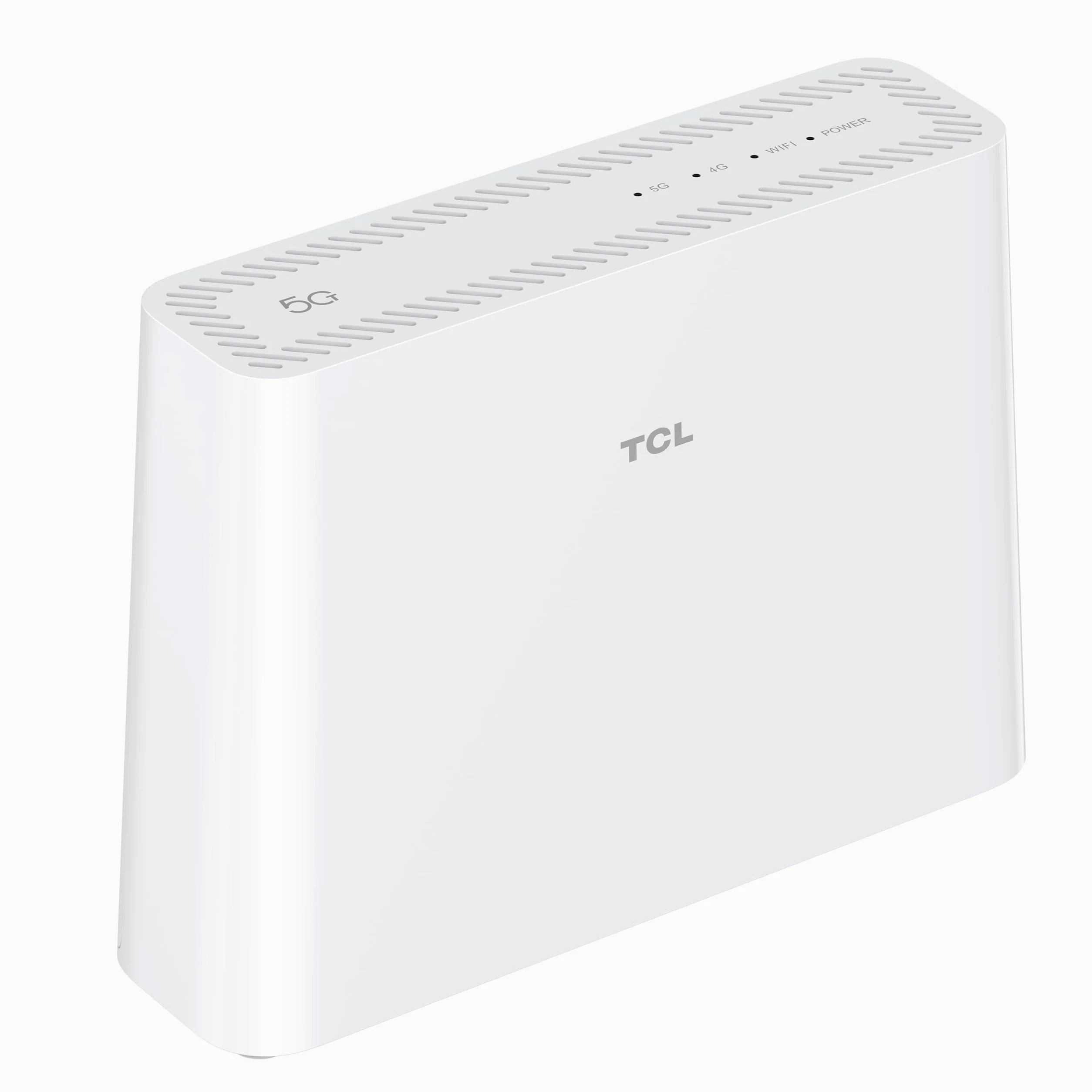 TCL LinkHub - Routeur Ultra Rapide HH512 5G, Double Bande, Prise en Charge de la Carte SIM, WiFi 6E, Hotspot jusqu'à 32 utilisateurs, Blanc